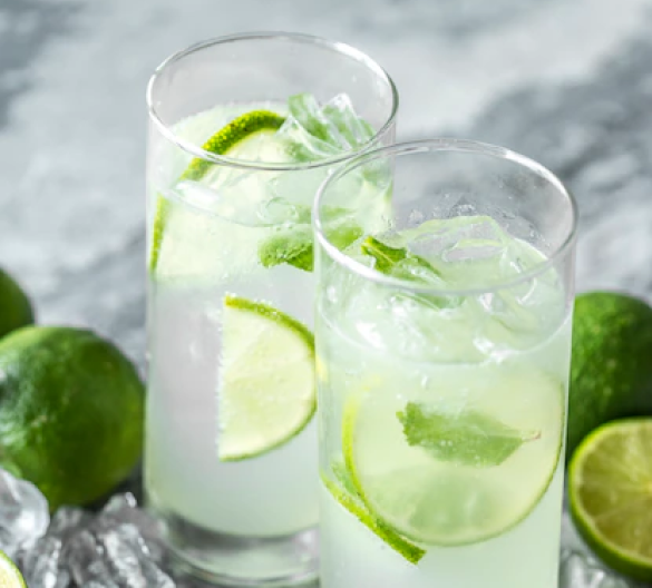 Coconut, Cucumber, Lime, and Mint Cooler | Fireside Indian Bar & Restaurant